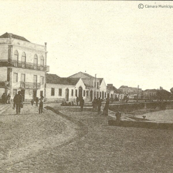 Rua da Praia (atual avenida D. Manuel I), 1ª metade do século XX
