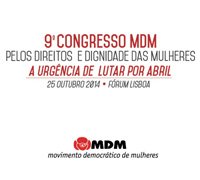 Executivo Municipal saúda 9.º Congresso do MDM