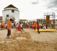 Dia Mundial da Criança comemorado na Praia dos Moinhos e no Jardim do Rossio