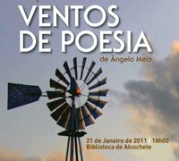 Biblioteca Municipal apresenta livro de Ângelo Melo “Ventos de Poesia”
