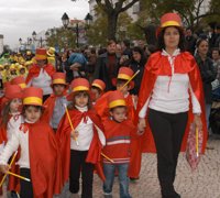Crianças festejam Carnaval com desfiles nas três Freguesias
