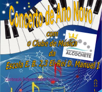 Clube de Música escolar realiza Concerto de Ano Novo