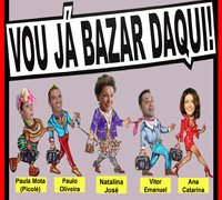 Fórum Cultural apresenta comédia “Vou já Bazar Daqui!”