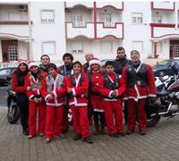 Grupo Motard de Alcochete realizou 1.º desfile de Pais Natal