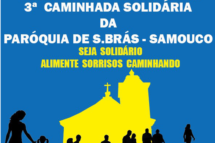 Paróquia do Samouco convida para caminhada solidária