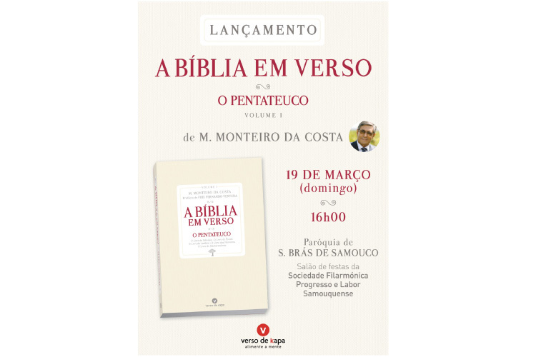Apresentação de “A Bíblia em Verso” em Samouco