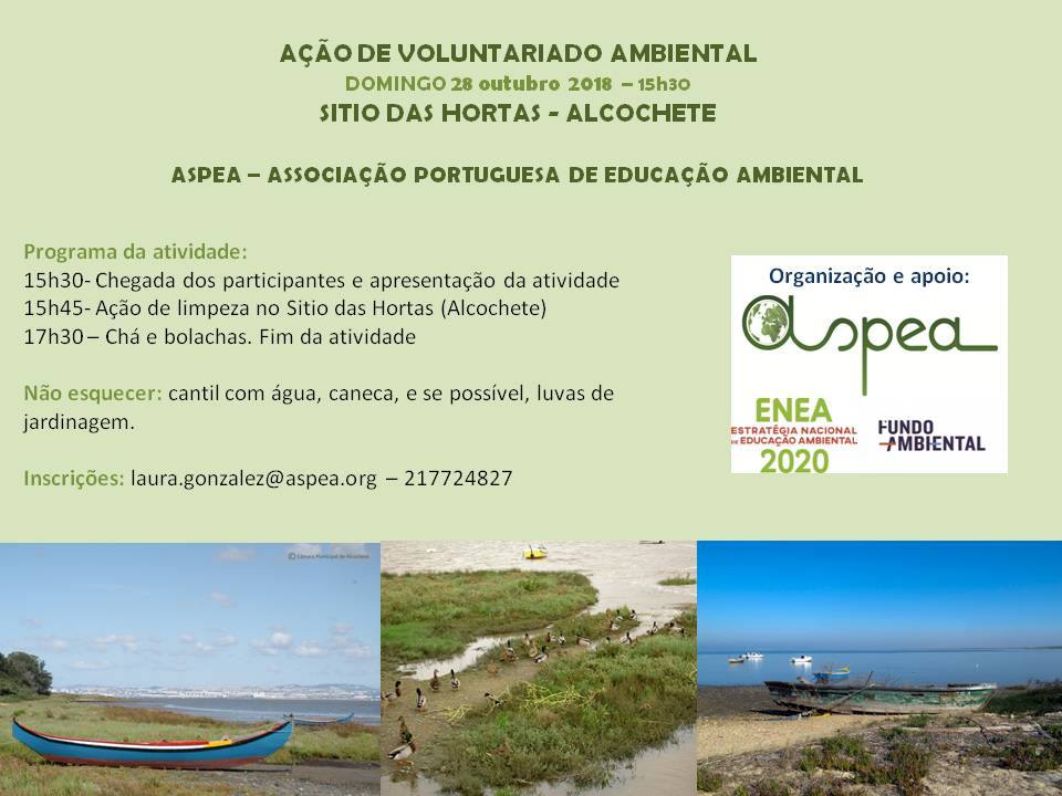 ASPEA convida para iniciativa no Sítio das Hortas
