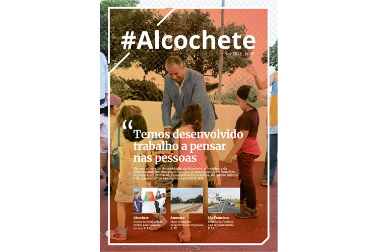 #Alcochete é o novo jornal da câmara municipal