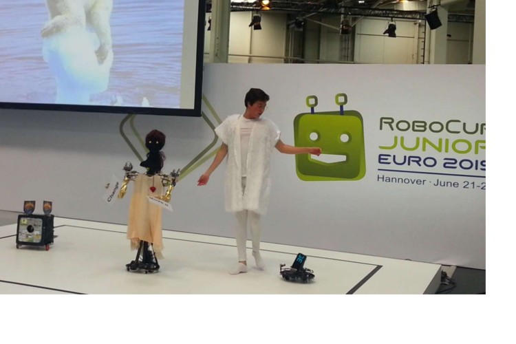 Equipa de Dança Robótica participa no RoboCup Junior Euro 2019