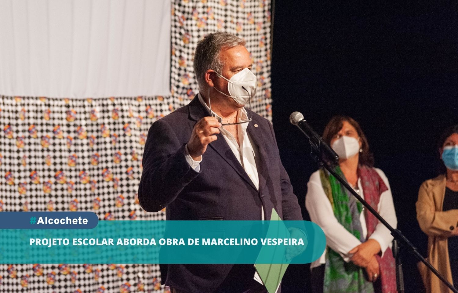 Projeto escolar aborda obra de Marcelino Vespeira