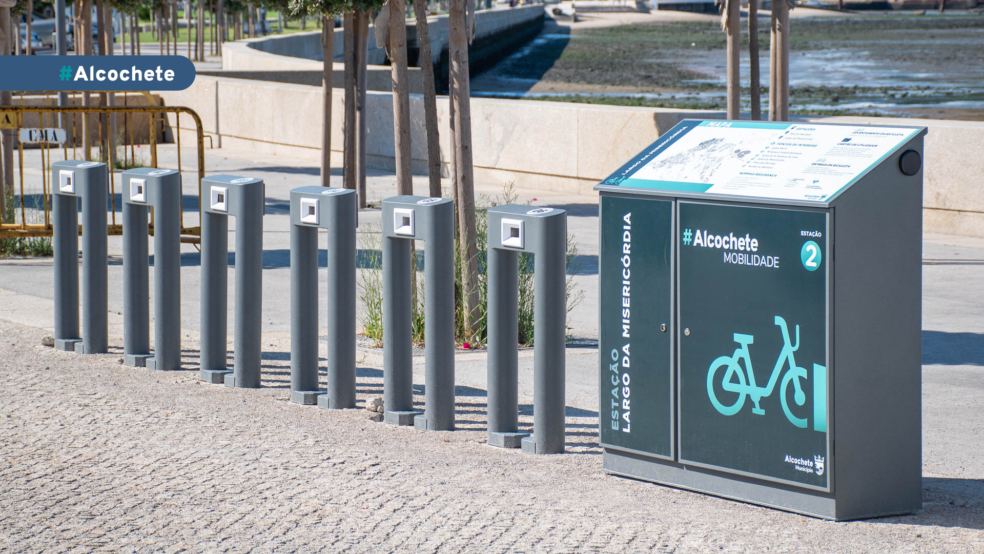 Município implementa sistema de bicicletas públicas