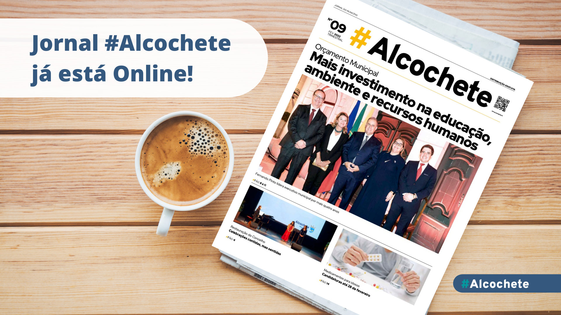 Jornal #Alcochete já está Online!