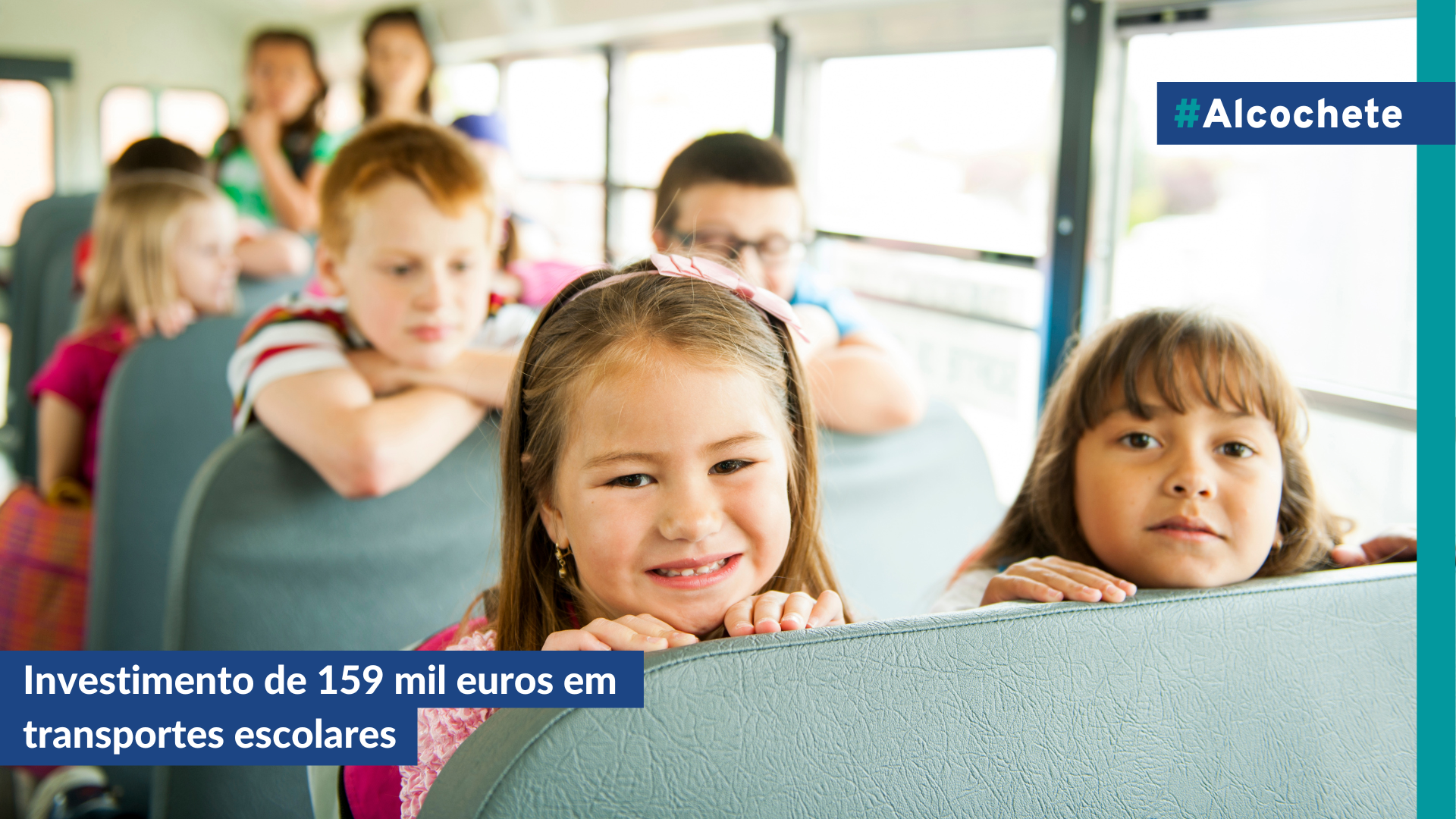 Investimento de 159 mil euros em transportes escolares 