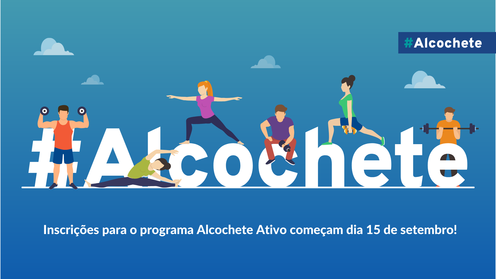 Inscrições para o programa Alcochete Ativo começam dia 15 de setembro!