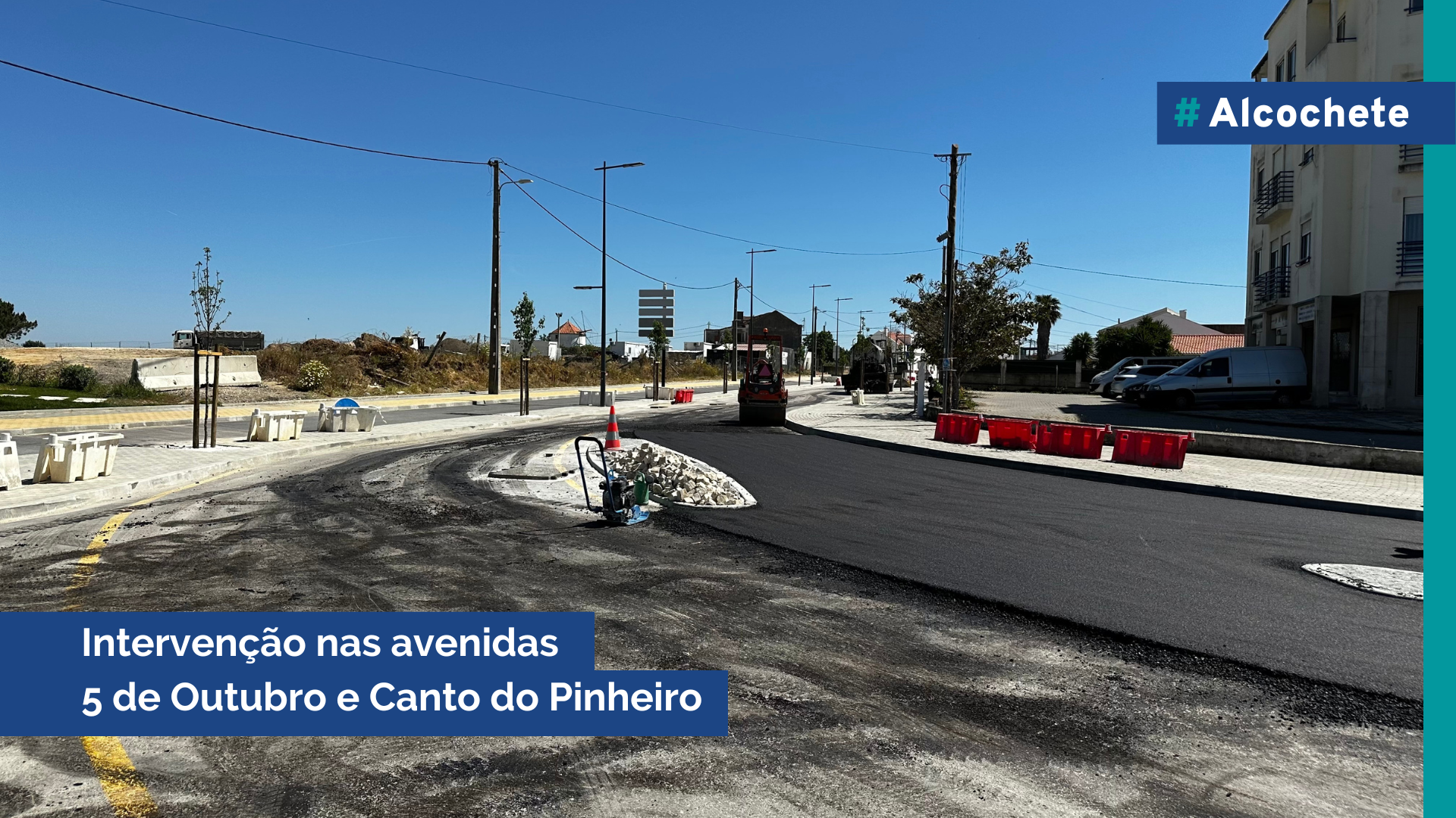 Intervenção nas avenidas 5 de Outubro e Canto do Pinheiro