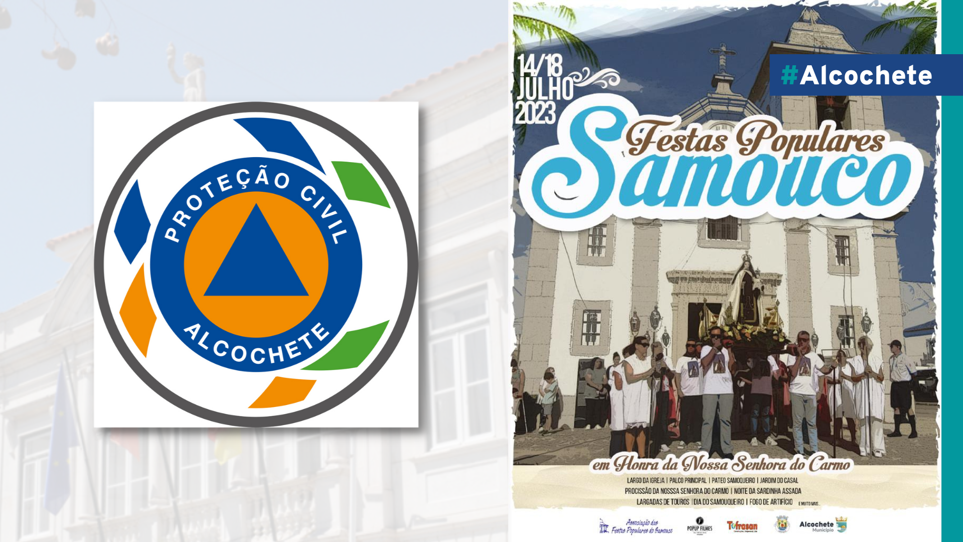 Proteção Civil Municipal tem plano para as Festas do Samouco