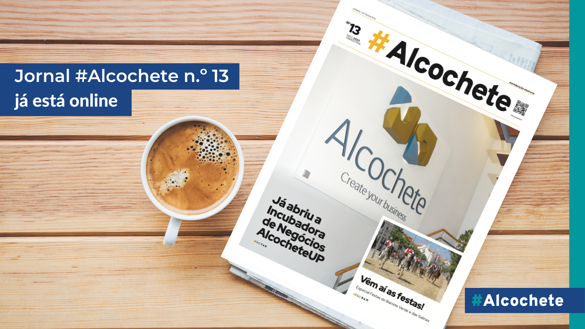 Jornal #Alcochete N.º 13 já está online