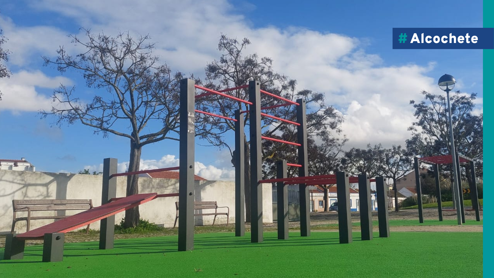 Parque de “street workout” instalado em São Francisco