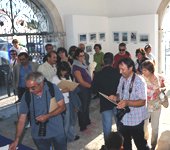 Os participantes no III Raid Fotográfico não faltaram à inauguração da exposição.