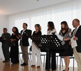 A Andante Associação Artística e a equipa da Biblioteca de Alcochete interpretaram um recital de poesia.