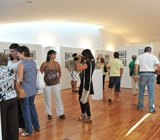 Amigos, familiares e munícipes participaram na inauguração da exposição de António Sousa.