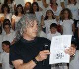 Professor António Augusto dirigiu musicalmente o espectáculo
