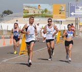 Atletas do Desafio Preservar 10 km a um quilómetro da meta