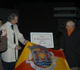Descerramento da placa toponímica em homenagem ao Dr. Manuel Simões Arrôs
