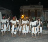 Os Pauliteiros de Miranda percorreram as principais ruas da Vila