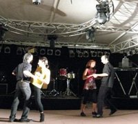 Actuação do Grupo de Salsa da SFPL Samouquense (Imagem cedida pela colectividade)